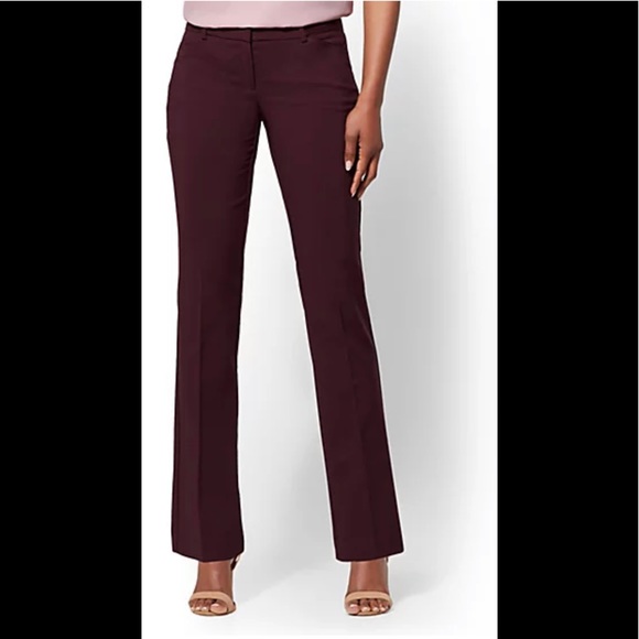 New York & Company Pants - Burgundy trousers/ New York and Company